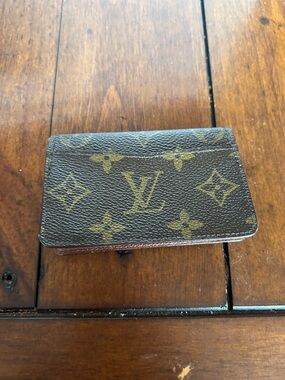 Flash Sale One Day OnlyLouis Vuitton Monogram  Leather Cardholder